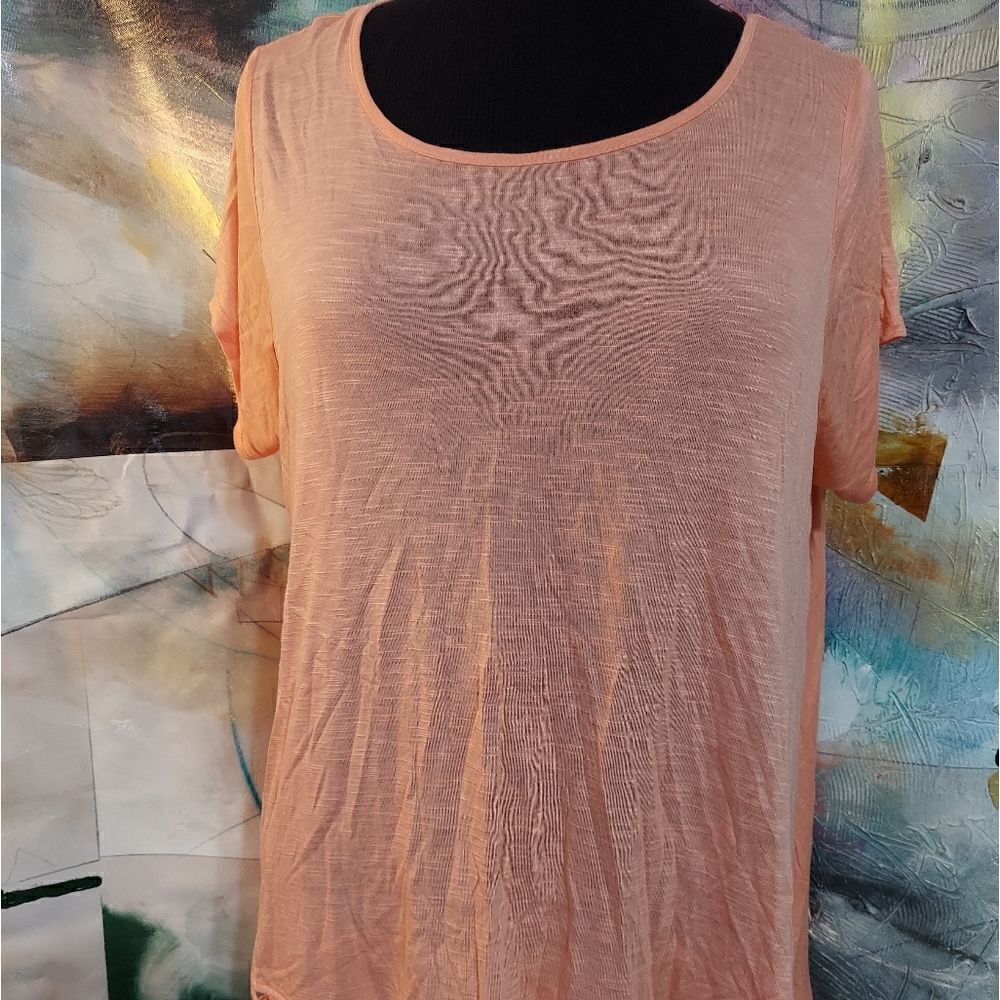 NWT Freshman 1996 Loose fitting top with crochet M